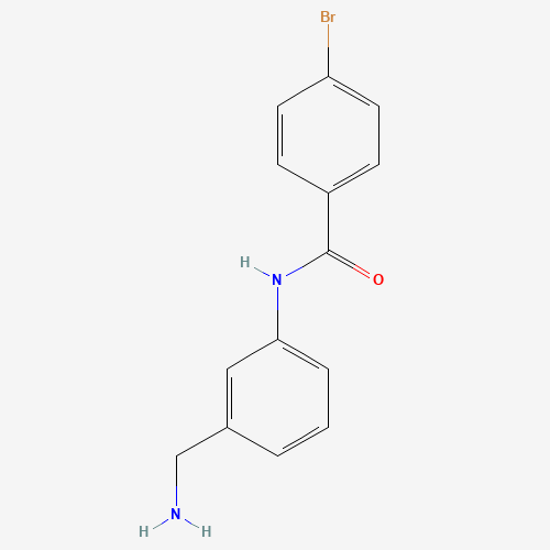 N-[3-(aminomethyl)phenyl]-4-bromobenzamide (CAS: 1240481-05-3) - Related Chemical Product