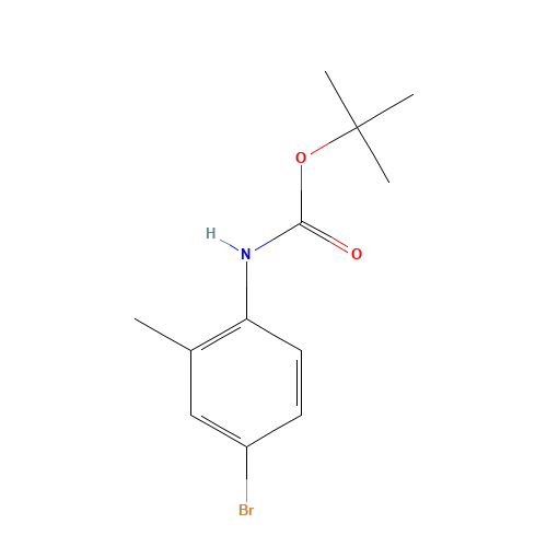 tert-butyl N-(4-bromo-2-methylphenyl)carbamate (CAS: 306937-14-4) - Related Chemical Product