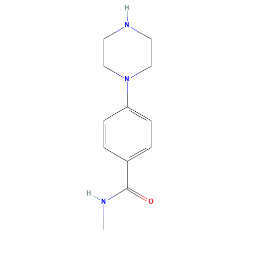 N-methyl-4-piperazin-1-ylbenzamide (CAS: 1018569-94-2) - Related Chemical Product