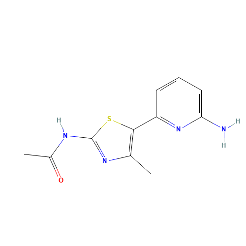 N-[5-(6-aminopyridin-2-yl)-4-methyl-1,3-thiazol-2-yl]acetamide (CAS: 887310-18-1) - Related Chemical Product