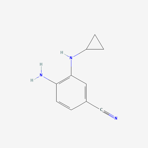 4-amino-3-(cyclopropylamino)benzonitrile (CAS: 1356483-73-2) - Related Chemical Product