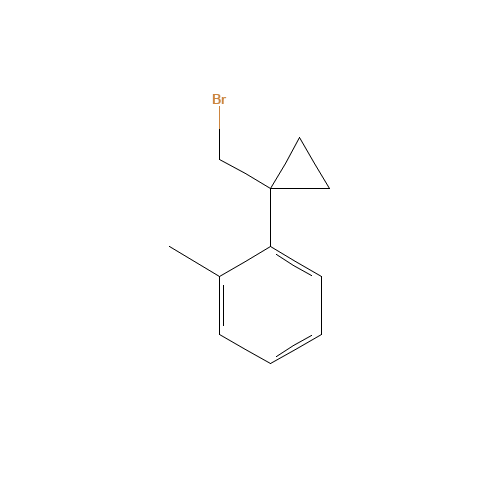 1-[1-(bromomethyl)cyclopropyl]-2-methylbenzene (CAS: 1225763-82-5) - Related Chemical Product