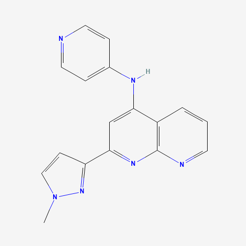 2-(1-methylpyrazol-3-yl)-N-pyridin-4-yl-1,8-naphthyridin-4-amine (CAS: 1330531-69-5) - Related Chemical Product