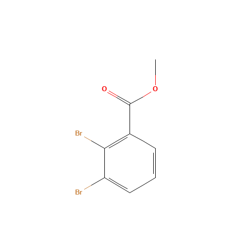 methyl 2,3-dibromobenzoate (CAS: 881667-36-3) - Chemical Structure and Molecular Formula 
