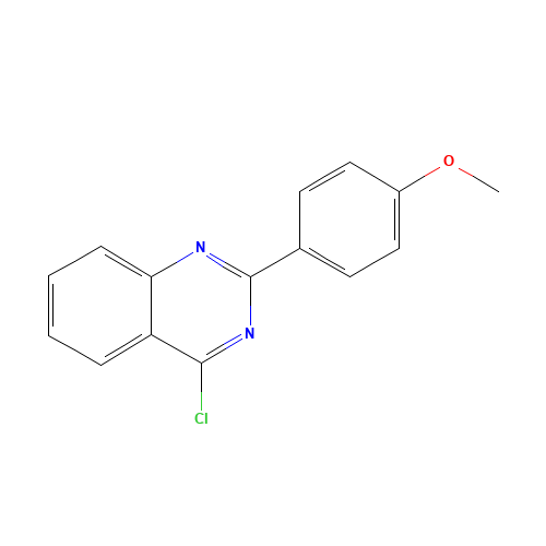 4-chloro-2-(4-methoxyphenyl)quinazoline (CAS: 55391-00-9) - Related Chemical Product