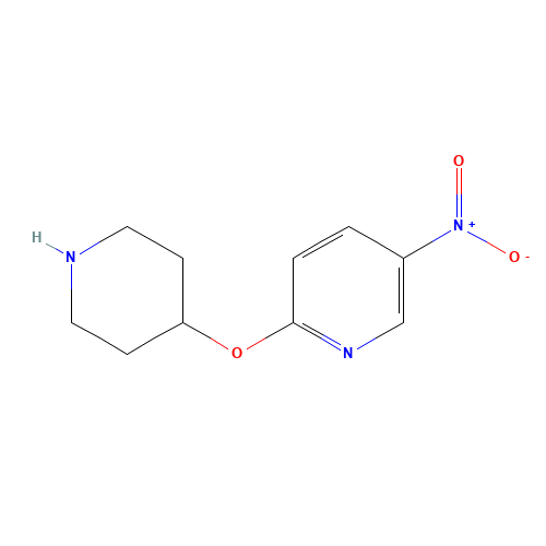 5-nitro-2-piperidin-4-yloxypyridine (CAS: 916345-54-5) - Related Chemical Product