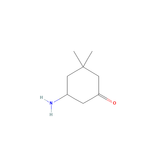 5-amino-3,3-dimethylcyclohexan-1-one (CAS: 1026600-18-9) - Chemical Structure and Molecular Formula 