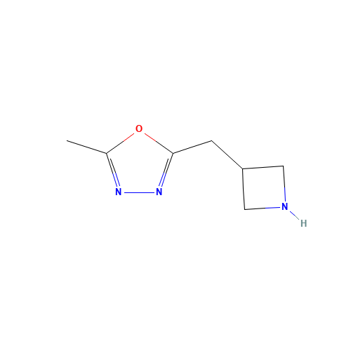 2-(azetidin-3-ylmethyl)-5-methyl-1,3,4-oxadiazole (CAS: 1263387-79-6) - Related Chemical Product