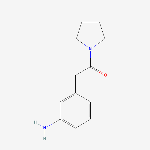 2-(3-aminophenyl)-1-pyrrolidin-1-ylethanone (CAS: 945104-41-6) - Related Chemical Product