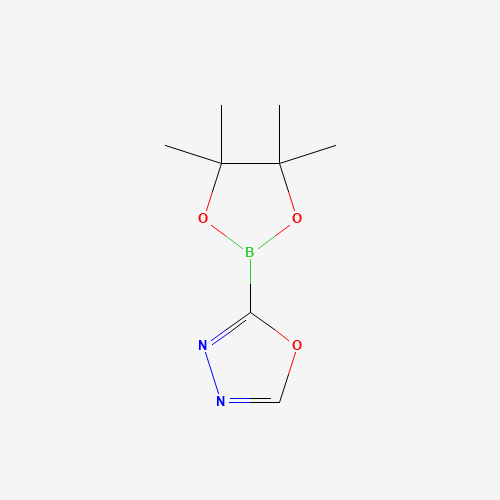 2-(4,4,5,5-tetramethyl-1,3,2-dioxaborolan-2-yl)-1,3,4-oxadiazole (CAS: 1346808-32-9) - Related Chemical Product