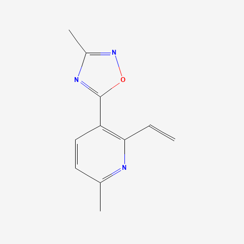 5-(2-ethenyl-6-methylpyridin-3-yl)-3-methyl-1,2,4-oxadiazole (CAS: 1228430-81-6) - Related Chemical Product