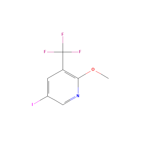 5-iodo-2-methoxy-3-(trifluoromethyl)pyridine (CAS: 887707-27-9) - Related Chemical Product