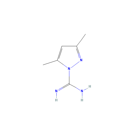 3,5-dimethylpyrazole-1-carboximidamide (CAS: 22906-75-8) - Related Chemical Product