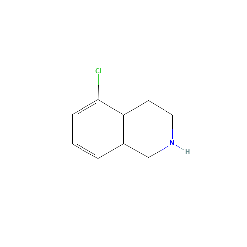 5-chloro-1,2,3,4-tetrahydroisoquinoline (CAS: 73075-43-1) - Related Chemical Product