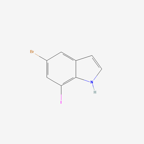 5-bromo-7-iodo-1H-indole (CAS: 123020-20-2) - Related Chemical Product