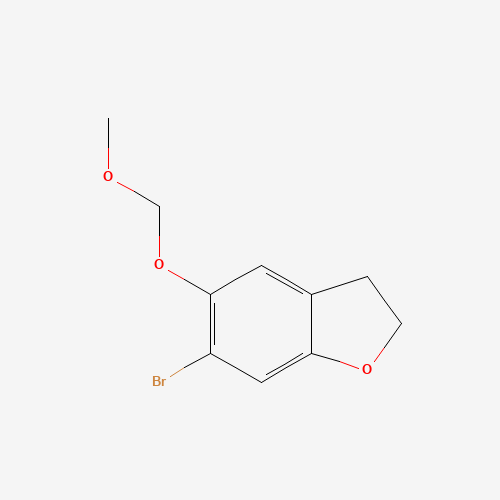 6-bromo-5-(methoxymethoxy)-2,3-dihydro-1-benzofuran (CAS: 119795-03-8) - Related Chemical Product