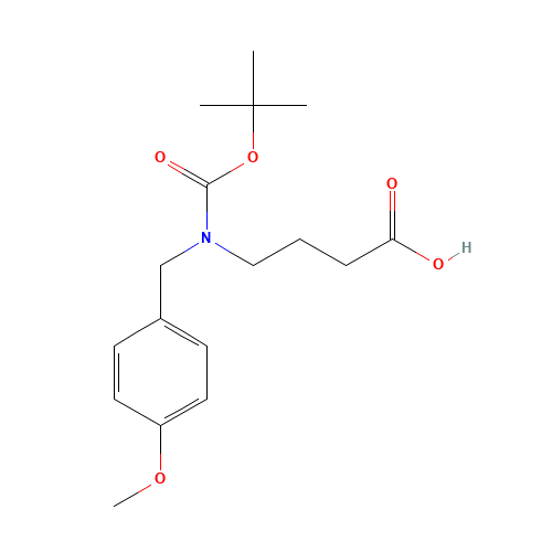 4-[(4-methoxyphenyl)methyl-[(2-methylpropan-2-yl)oxycarbonyl]amino]butanoic acid (CAS: 947661-79-2) - Related Chemical Product