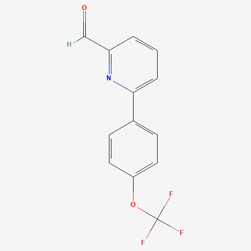 6-[4-(trifluoromethoxy)phenyl]pyridine-2-carbaldehyde (CAS: 887979-25-1) - Related Chemical Product