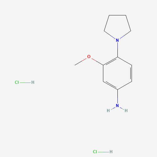 3-methoxy-4-pyrrolidin-1-ylaniline;dihydrochloride (CAS: 1186663-17-1) - Related Chemical Product