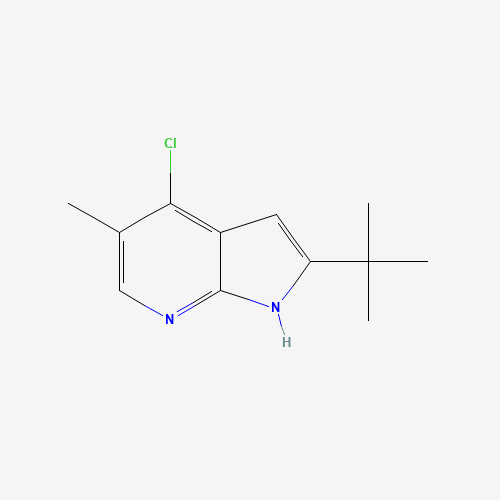 2-tert-butyl-4-chloro-5-methyl-1H-pyrrolo[2,3-b]pyridine (CAS: 1187448-81-2) - Related Chemical Product