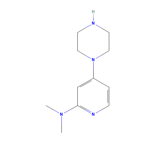 N,N-dimethyl-4-piperazin-1-ylpyridin-2-amine (CAS: 1311383-43-3) - Related Chemical Product