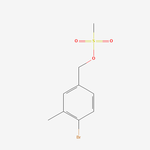(4-bromo-3-methylphenyl)methyl methanesulfonate (CAS: 948350-91-2) - Related Chemical Product