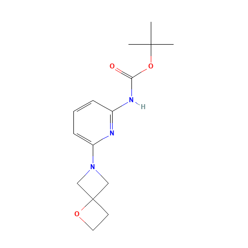 tert-butyl N-[6-(1-oxa-6-azaspiro[3.3]heptan-6-yl)pyridin-2-yl]carbamate (CAS: 1303587-88-3) - Related Chemical Product