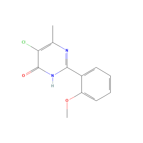 5-chloro-2-(2-methoxyphenyl)-6-methyl-1H-pyrimidin-4-one (CAS: 938180-32-6) - Related Chemical Product