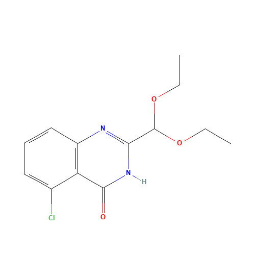 5-chloro-2-(diethoxymethyl)-1H-quinazolin-4-one (CAS: 1272357-30-8) - Related Chemical Product