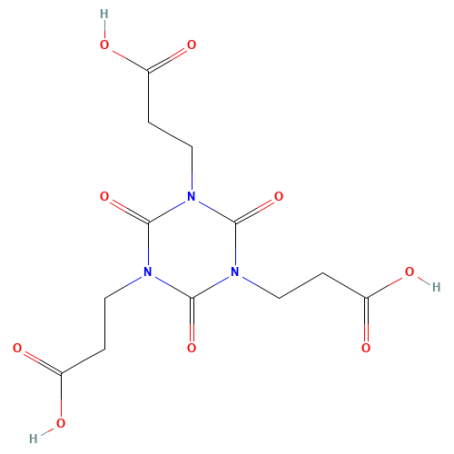 3-[3,5-bis(2-carboxyethyl)-2,4,6-trioxo-1,3,5-triazinan-1-yl]propanoic acid (CAS: 2904-41-8) - Related Chemical Product