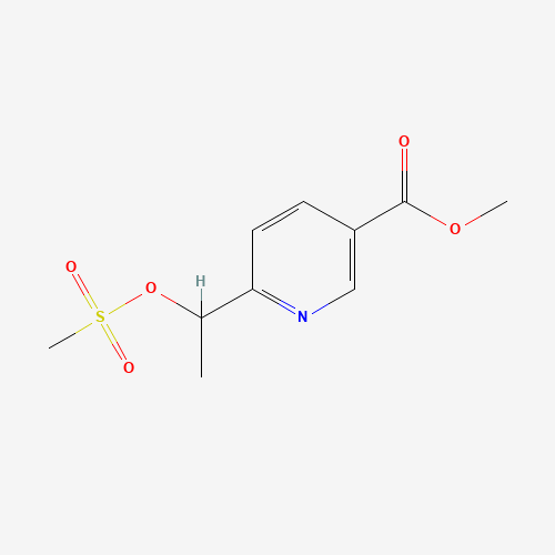 methyl 6-(1-methylsulfonyloxyethyl)pyridine-3-carboxylate (CAS: 1366664-23-4) - Related Chemical Product