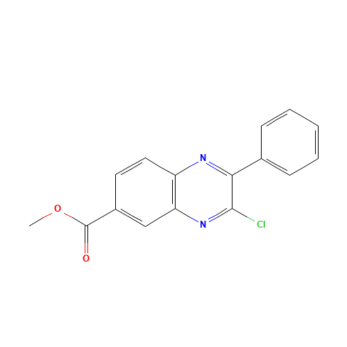 methyl 3-chloro-2-phenylquinoxaline-6-carboxylate (CAS: 1268867-65-7) - Related Chemical Product