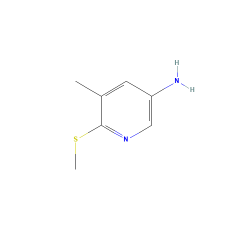 5-methyl-6-methylsulfanylpyridin-3-amine (CAS: 935252-77-0) - Related Chemical Product