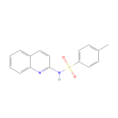 4-methyl-N-quinolin-2-ylbenzenesulfonamide (CAS: 25770-52-9) - Related Chemical Product