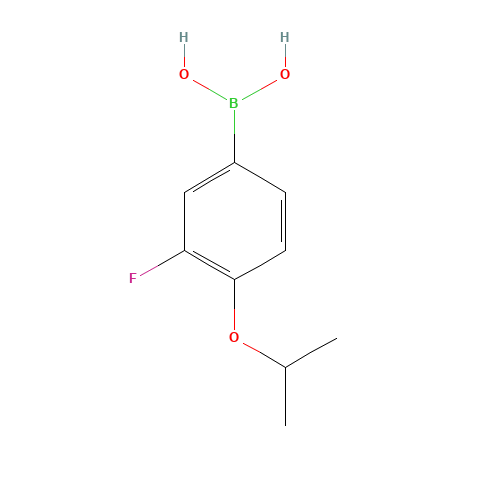 (3-fluoro-4-propan-2-yloxyphenyl)boronic acid (CAS: 480438-54-8) - Related Chemical Product
