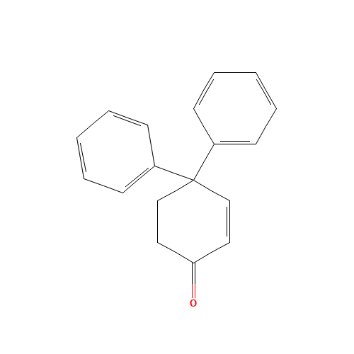 4,4-diphenylcyclohex-2-en-1-one (CAS: 4528-64-7) - Related Chemical Product