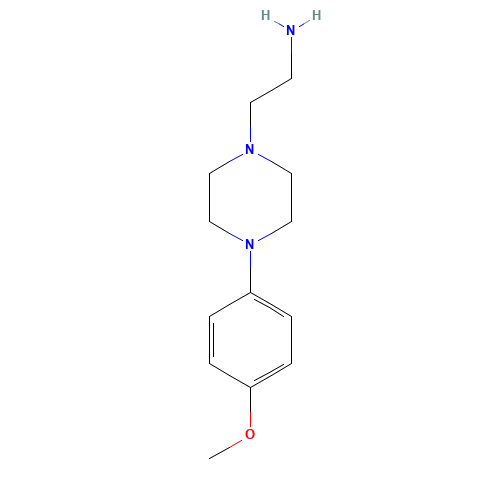 2-[4-(4-methoxyphenyl)piperazin-1-yl]ethanamine (CAS: 20529-26-4) - Related Chemical Product