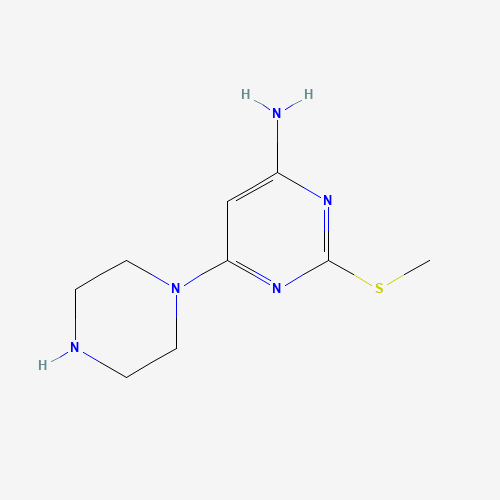 2-methylsulfanyl-6-piperazin-1-ylpyrimidin-4-amine (CAS: 1174207-77-2) - Related Chemical Product