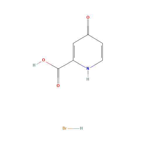 4-oxo-1H-pyridine-2-carboxylic acid;hydrobromide (CAS: 125545-96-2) - Related Chemical Product