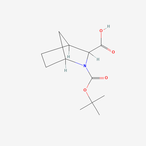3-[(2-methylpropan-2-yl)oxycarbonyl]-3-azabicyclo[2.2.1]heptane-2-carboxylic acid (CAS: 134795-25-8) - Related Chemical Product