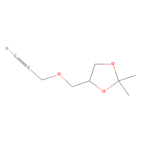 2,2-dimethyl-4-(prop-2-ynoxymethyl)-1,3-dioxolane (CAS: 13580-09-1) - Related Chemical Product