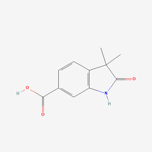 3,3-dimethyl-2-oxo-1H-indole-6-carboxylic acid (CAS: 127267-57-6) - Related Chemical Product