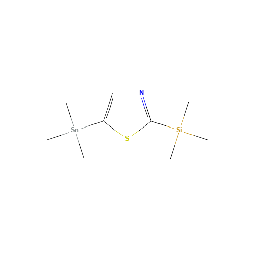trimethyl-(5-trimethylstannyl-1,3-thiazol-2-yl)silane (CAS: 108306-57-6) - Related Chemical Product