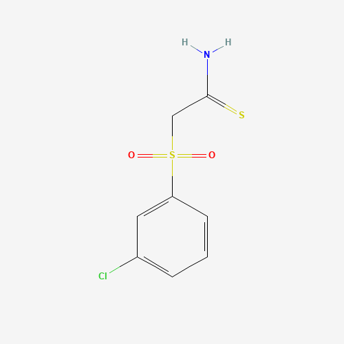 2-(3-chlorophenyl)sulfonylethanethioamide (CAS: 59865-86-0) - Related Chemical Product