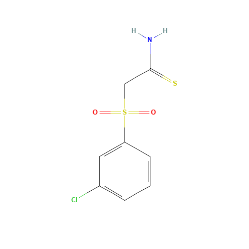 2-(3-chlorophenyl)sulfonylethanethioamide (CAS: 59865-86-0) - Related Chemical Product