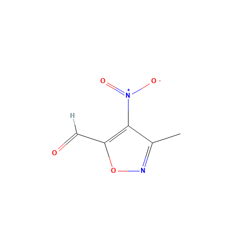 3-methyl-4-nitro-1,2-oxazole-5-carbaldehyde (CAS: 6436-64-2) - Related Chemical Product