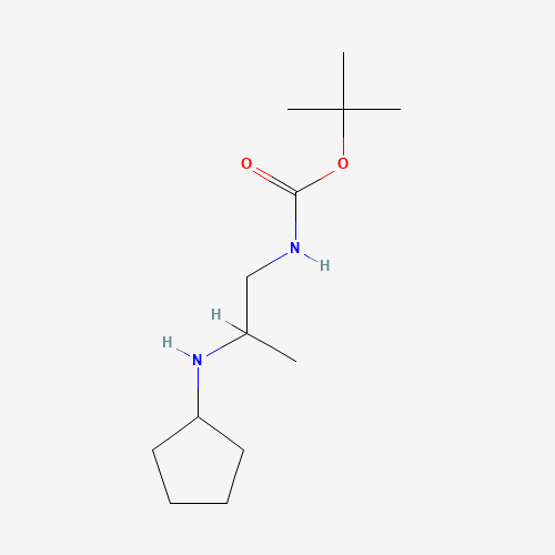 tert-butyl N-[2-(cyclopentylamino)propyl]carbamate (CAS: 1284246-29-2) - Related Chemical Product