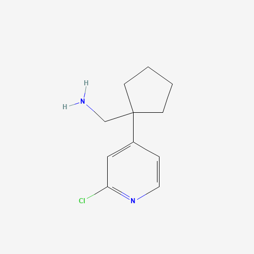 [1-(2-chloropyridin-4-yl)cyclopentyl]methanamine (CAS: 1195178-58-5) - Related Chemical Product