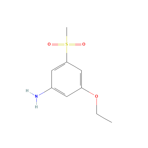 3-ethoxy-5-methylsulfonylaniline (CAS: 1335496-14-4) - Related Chemical Product