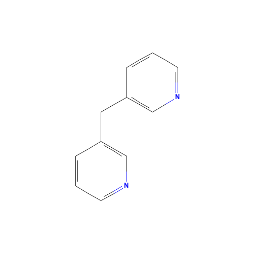 3-(pyridin-3-ylmethyl)pyridine (CAS: 78210-43-2) - Chemical Structure and Molecular Formula 